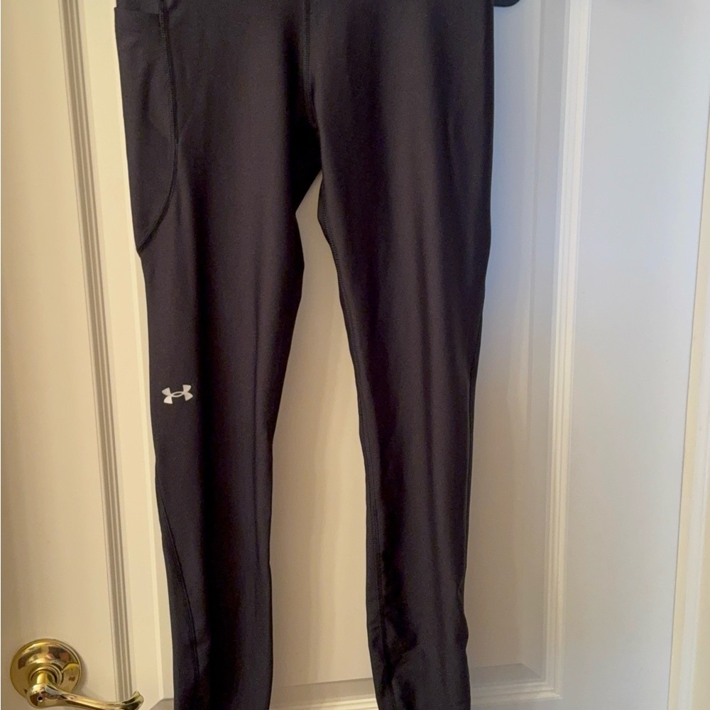Under Armour Dark Leggings with Logo